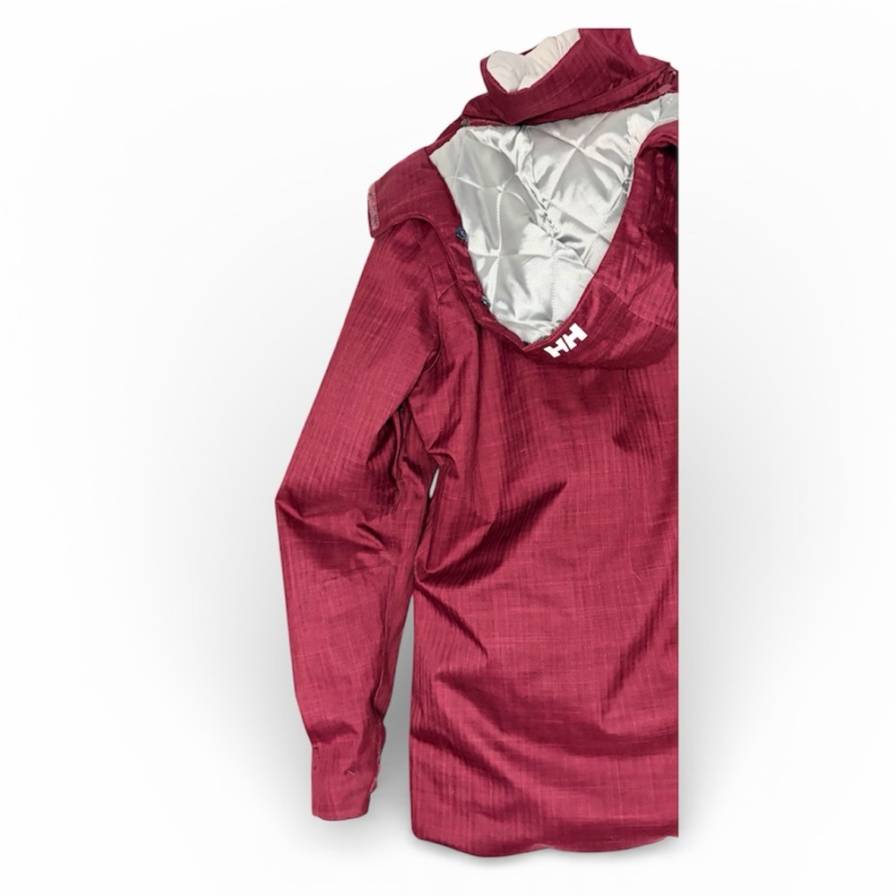 Helly Hansen Jacket Burgundy Insulated Ski Jacket (As is) - Picture 11 of 13